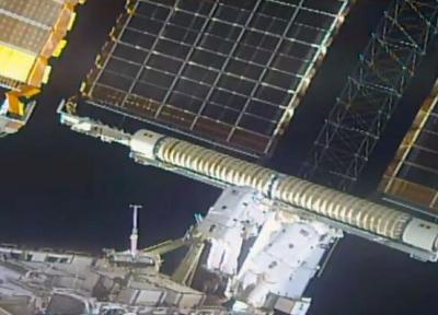 دومین پنل خورشیدی جدید ایستگاه فضایی بین المللی نصب شد