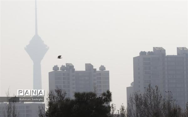 آلودگی هوای مرکز در منطقه ها پرتردد