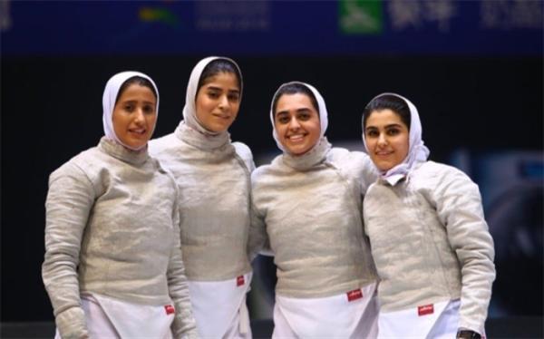 دختران شمشیرباز ایران تست دادند