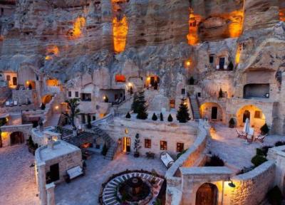 تور ترکیه: یوناک اولری؛ هتلی در دل صخره های ترکیه