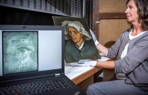 پرتره پنهانی که ونسان ون گوگ از خودش کشیده بود، با استفاده از اشعه ایکس در پشت یک نقاشی دیگر کشف شد